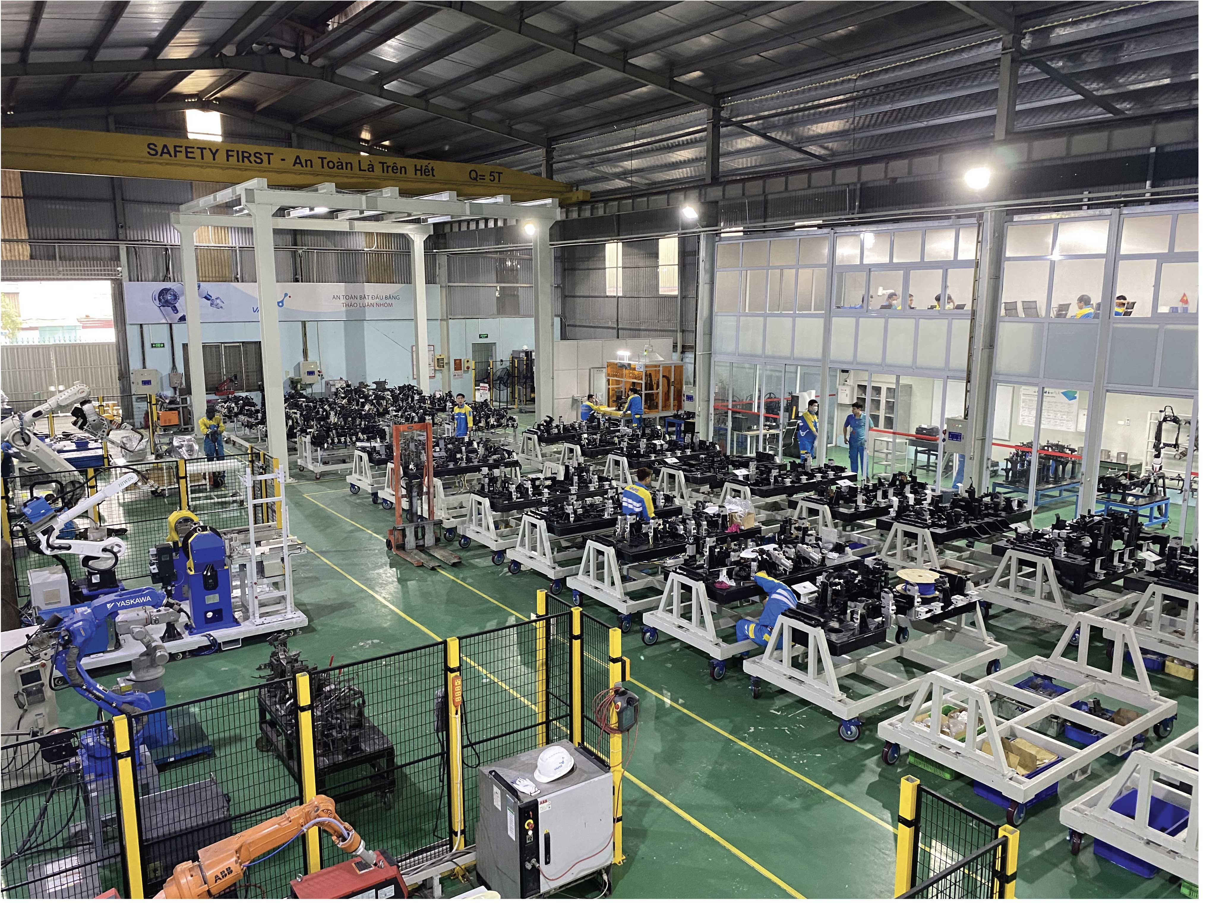 Trở thành công ty hàng đầu về đồ gá hàn Ôtô - Xe máy